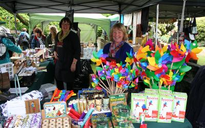There's  lots to see at the Cross Hills Gardens Fair