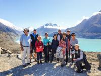 MoaTours guests at Tasman Glacier 