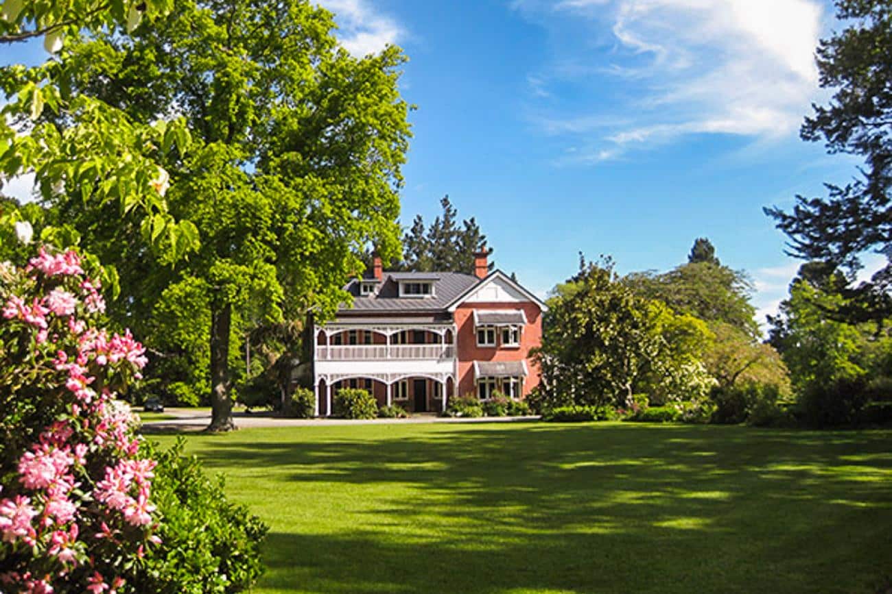 Akaunui Homestead in Canterbury