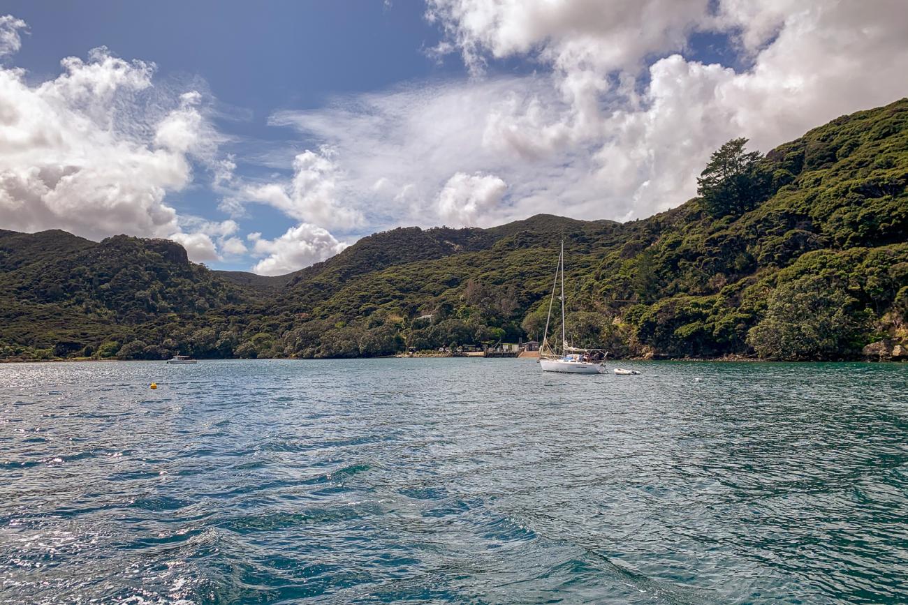 Views of Port FitzRoy on Great Barrier Island