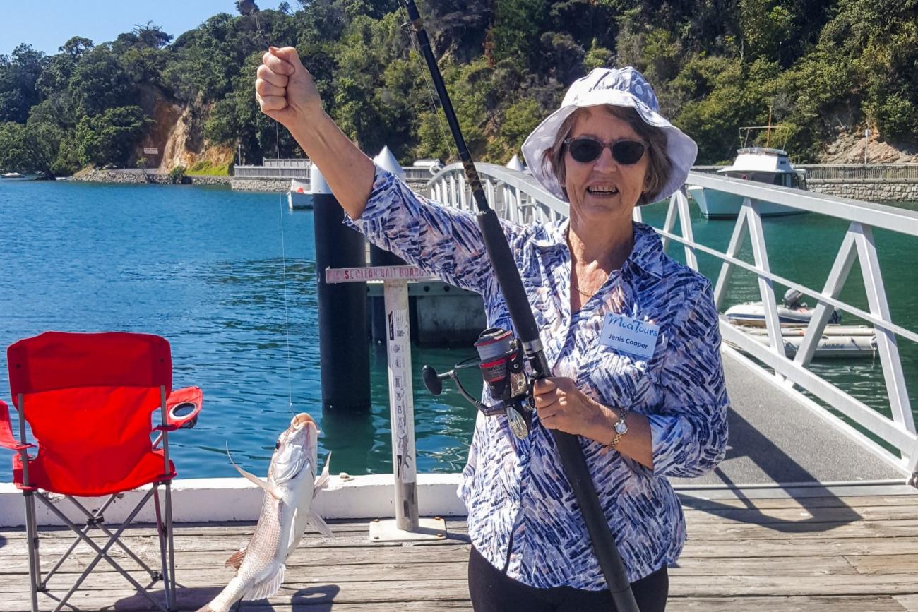 Catch of the day on Great Barrier