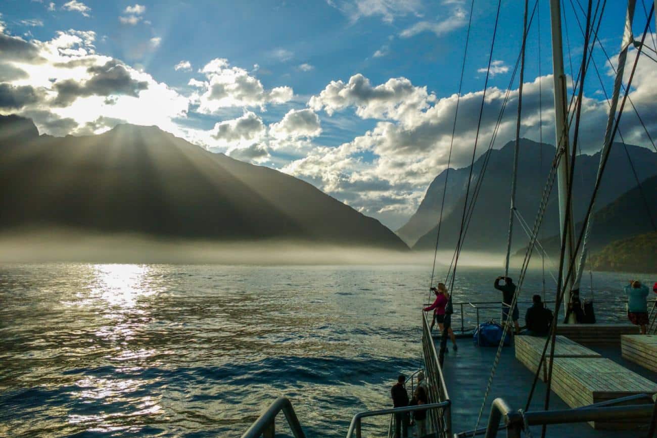 Cruising Milford Sound