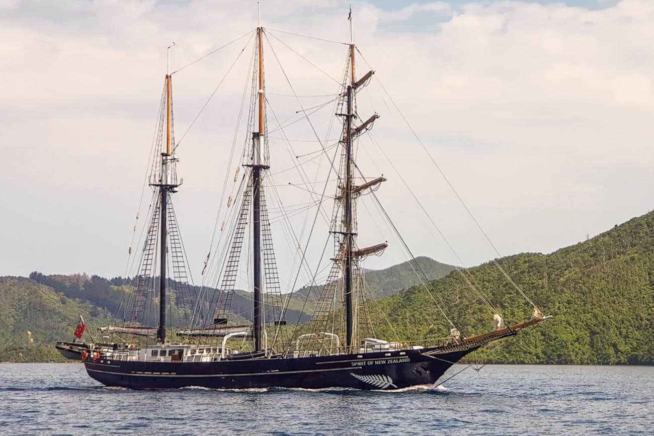 The Spirit of New Zealand in the Marlborough Sounds