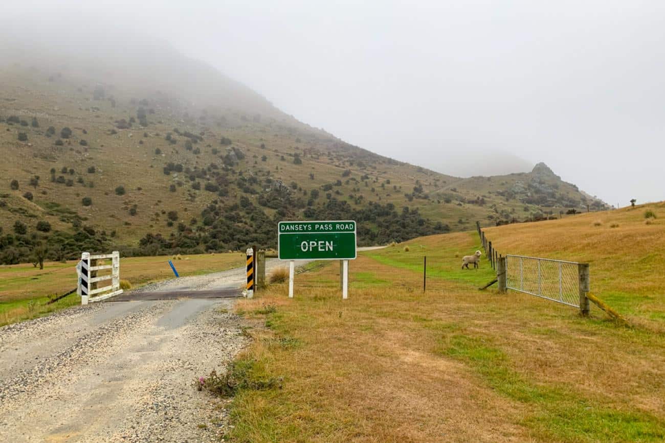 Heading into the Danseys Pass