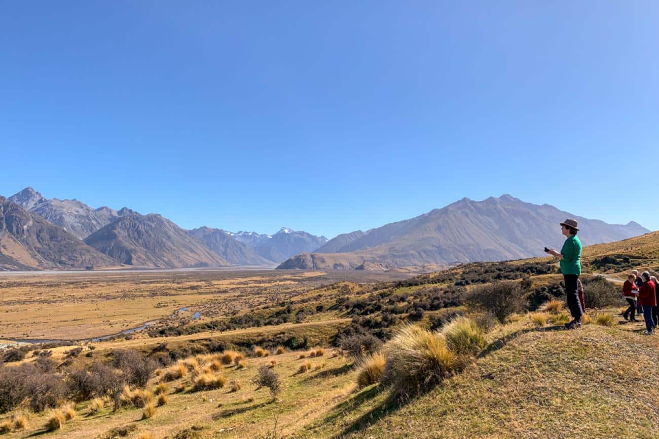 Stunning views of the Rangitata Valley