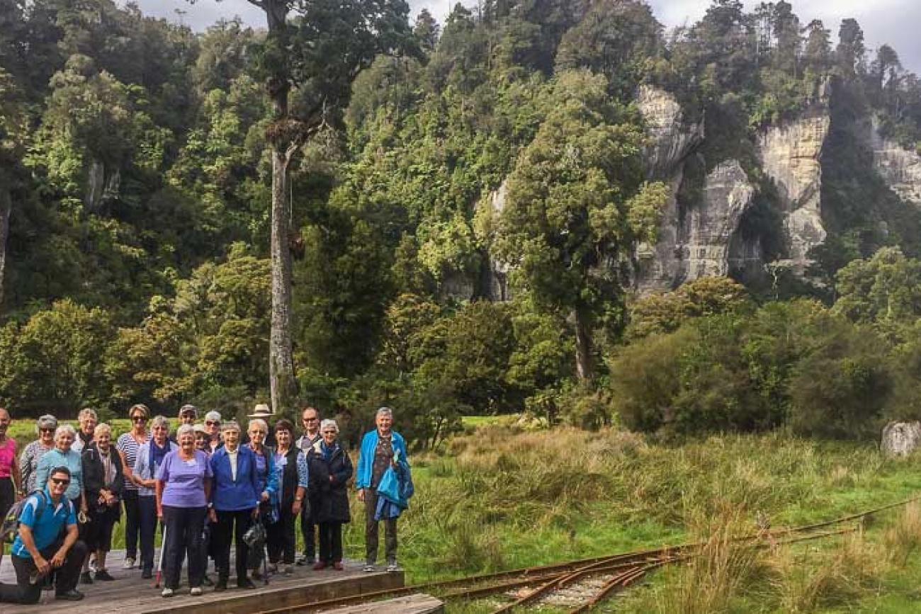 MoaTours group The Nile River Valley, Papamoa National Park