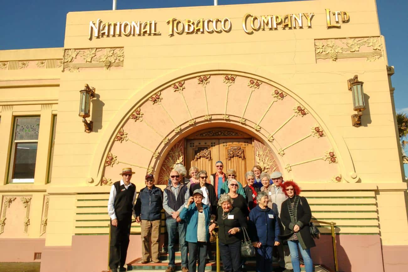 Guided tour of Napier's Art Deco sites