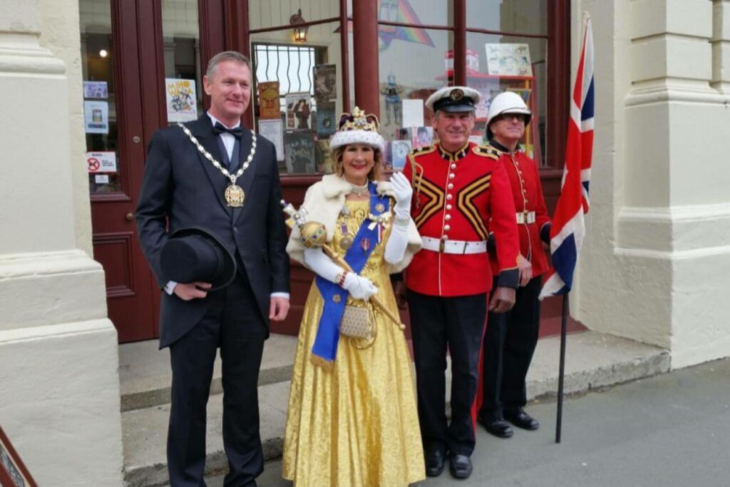 Colonial Costumes at the Oamaru Victorian Fete