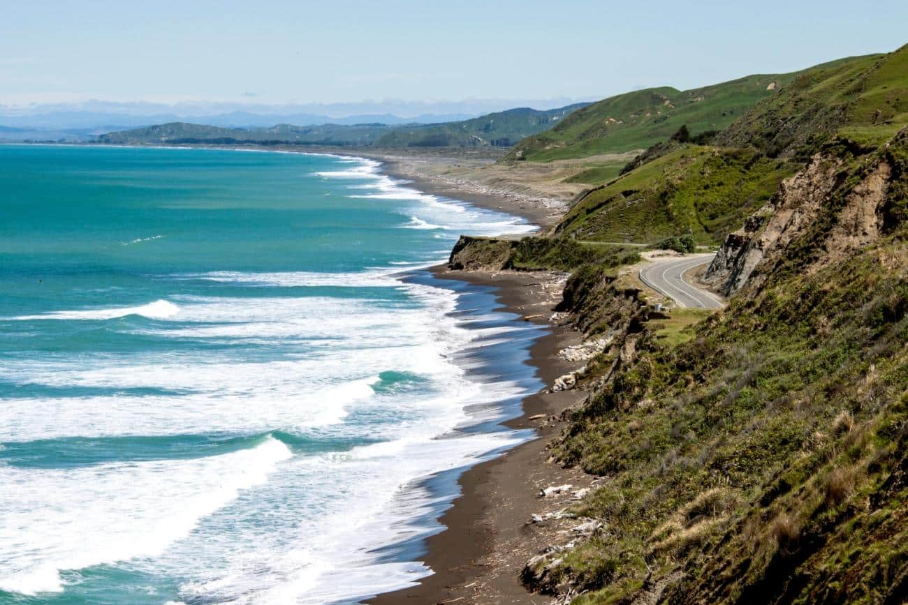 The stunning Wairoa Coastline