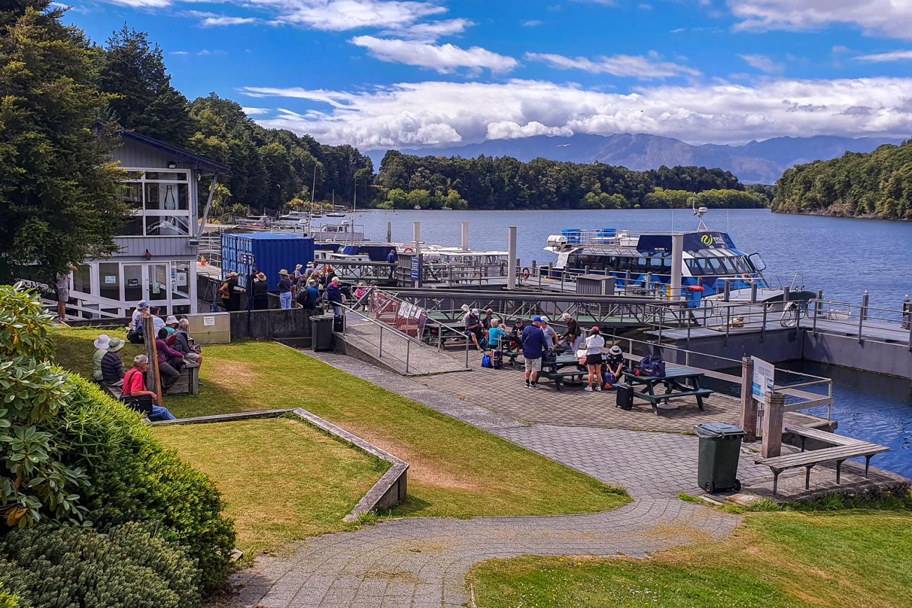 Reflections on Lake Manapouri, Fiordland