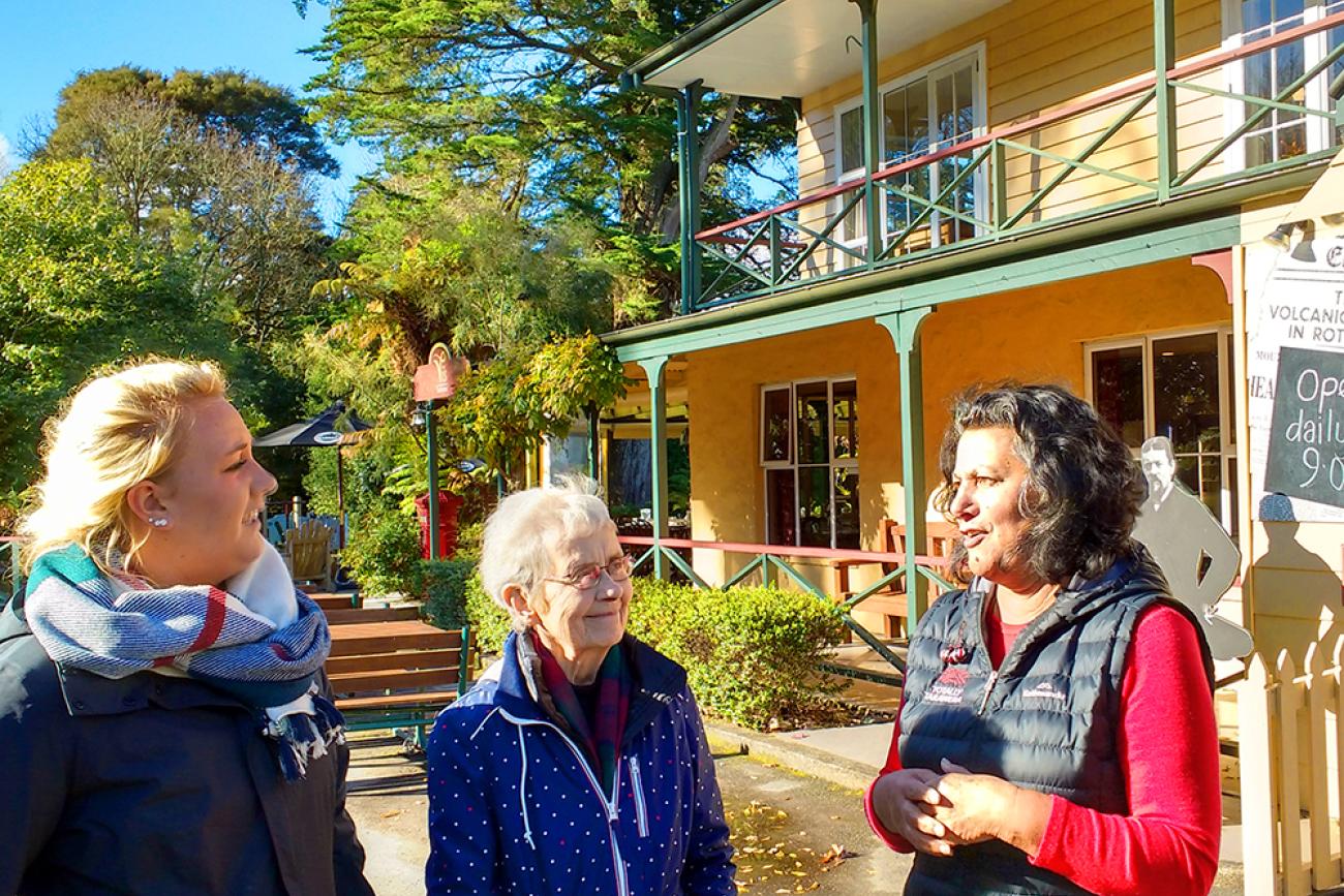 Hear the history of Te Wairoa, the Buried Village with Karen Walmsley