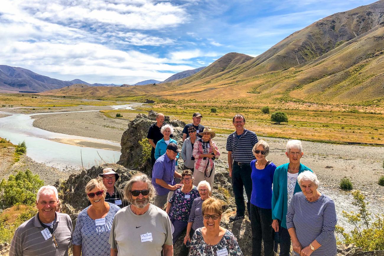 MoaTours group at Molesworth Station