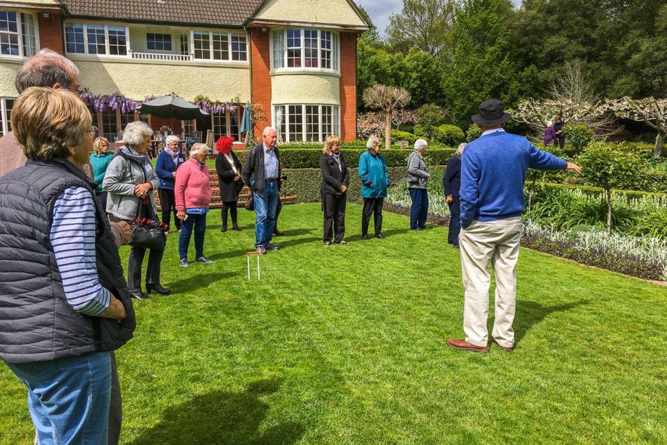 Garden tour with Stephen at Moondance Manor