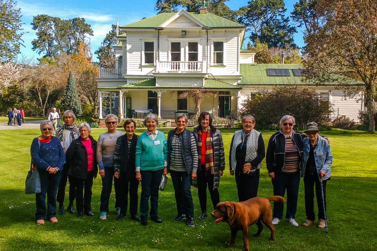 MoaTours group at Gwavas Homestead