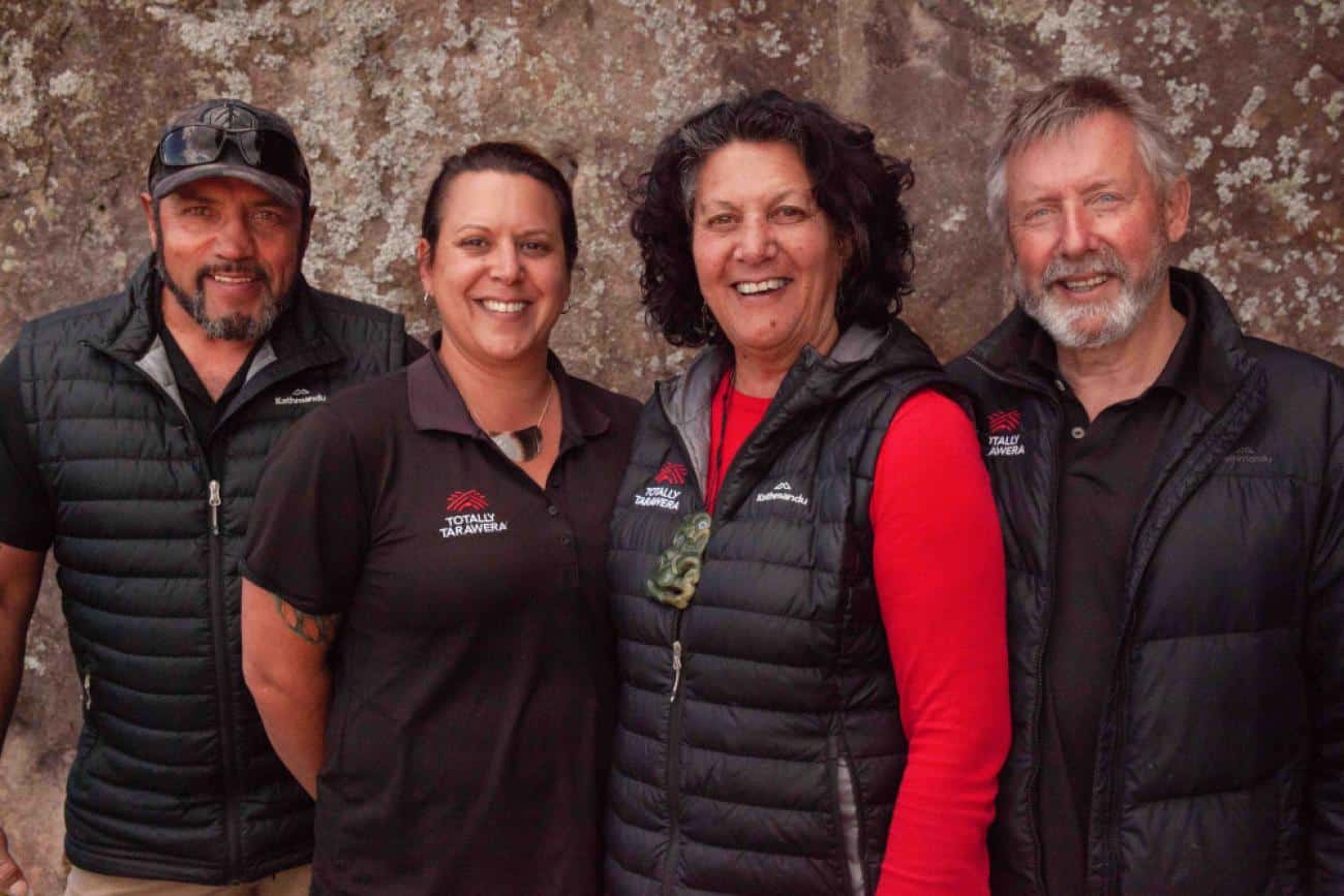 Tracy, Karen & family from Lake Tarawera