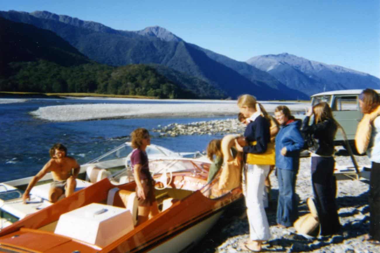 Jetboating on the Wilkin River in the 1970s