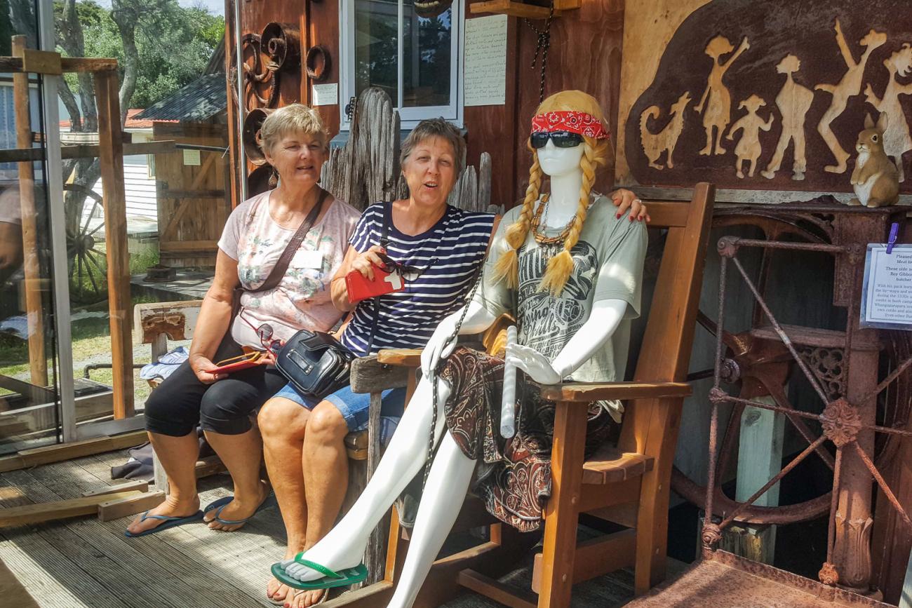 MoaTours visitors at the Milk Grain and Honey Museum