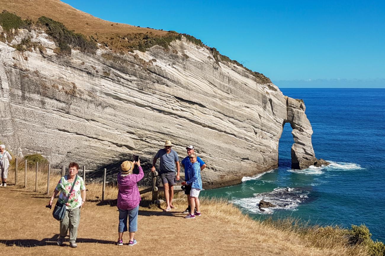 The Cape Farewell lookout