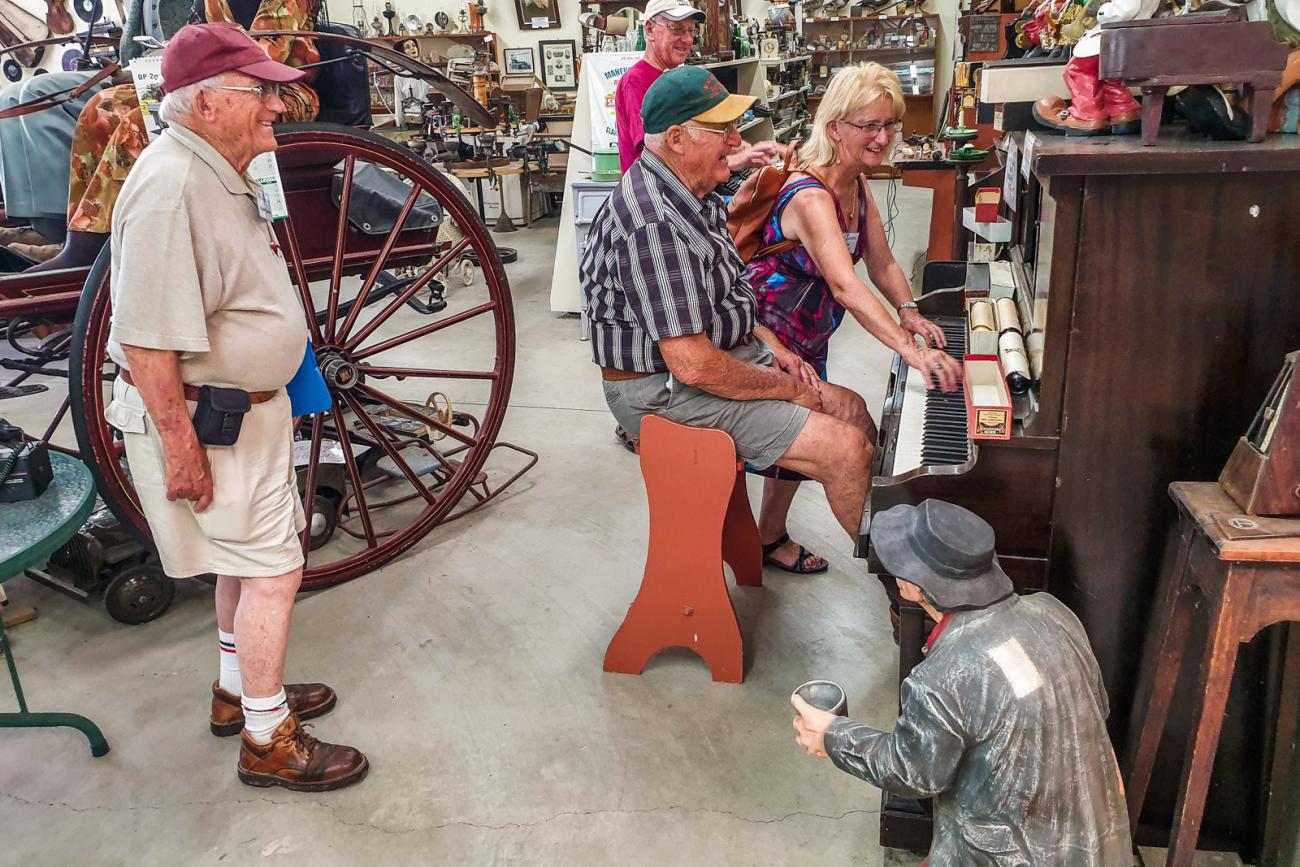 MoaTours visits the Matthews Vintage Museum