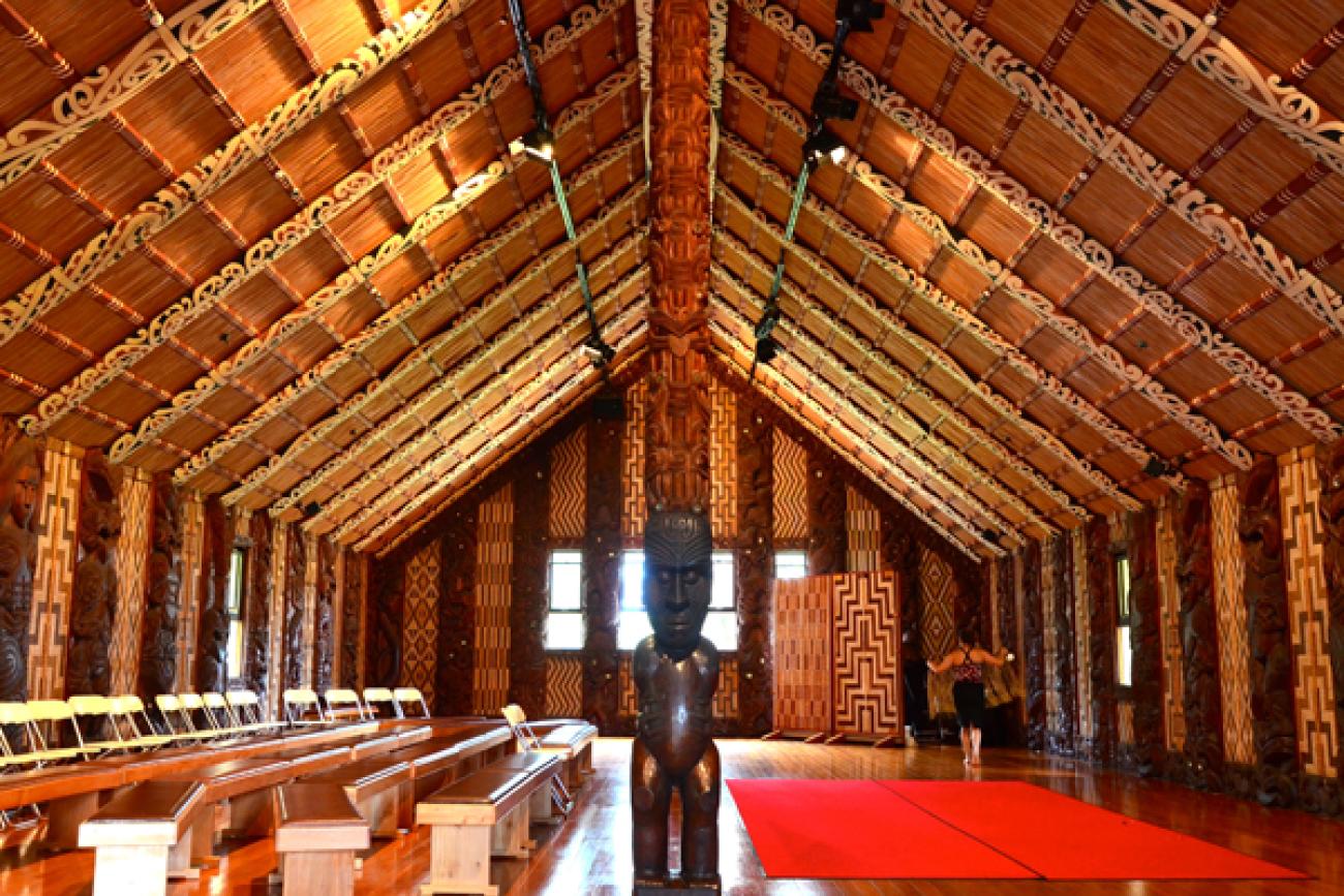 A tour of the Waitangi grounds and meeting house