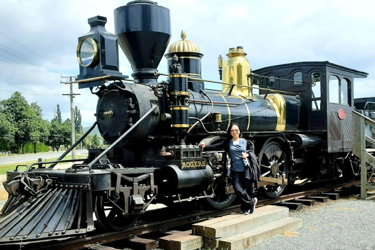 The historic Kingston Flyer on the route to Queenstown