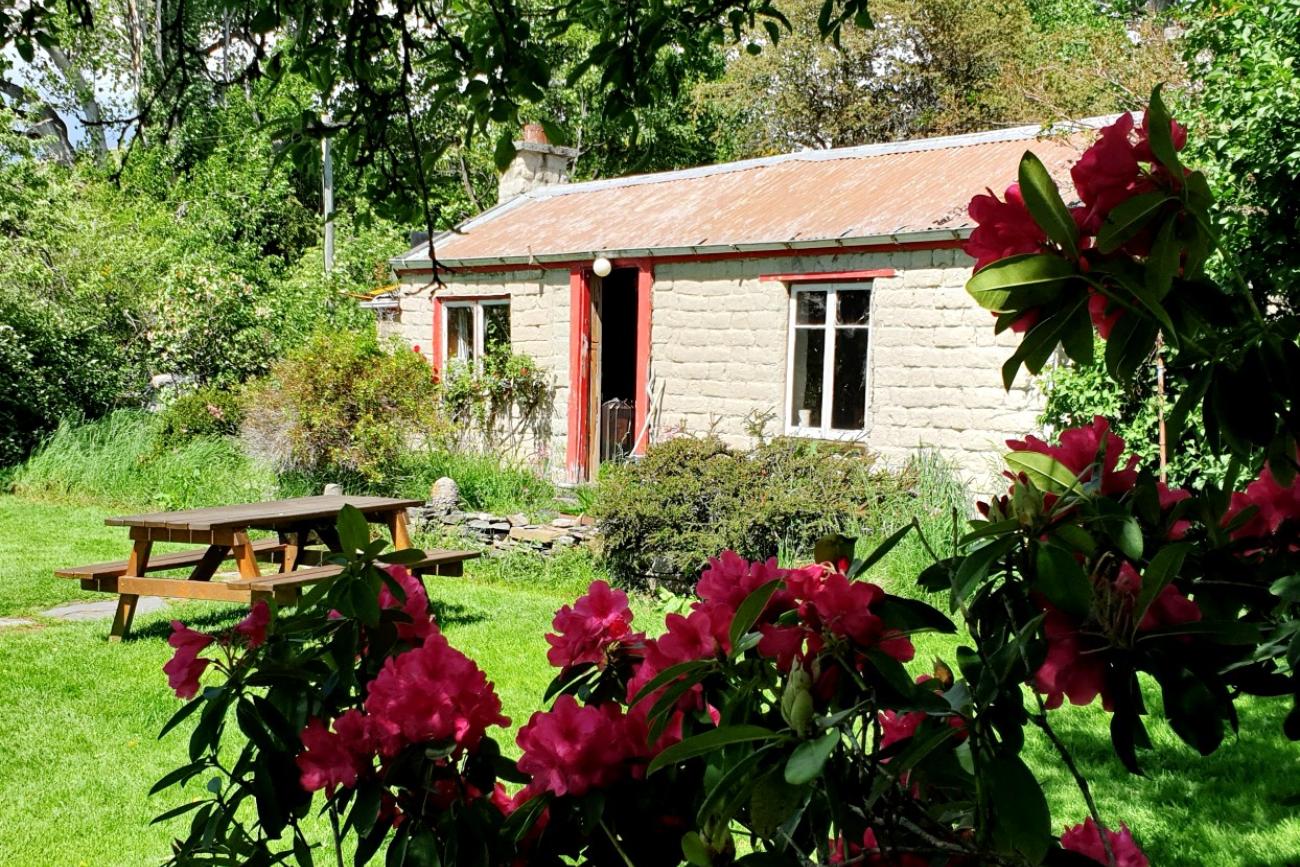 Bob L de Berry's original mud and stone house in the Cambrians