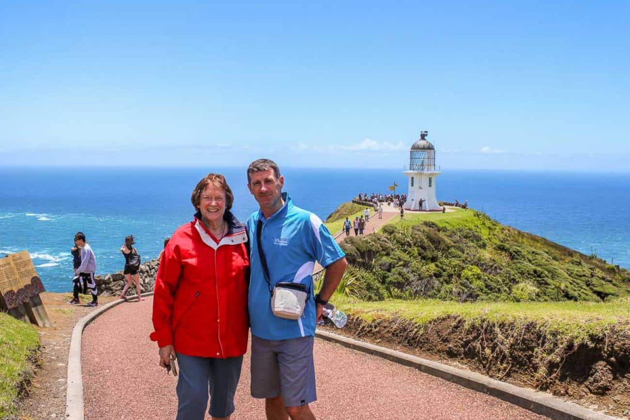 Kiwi Guide Sean at Cape Reinga