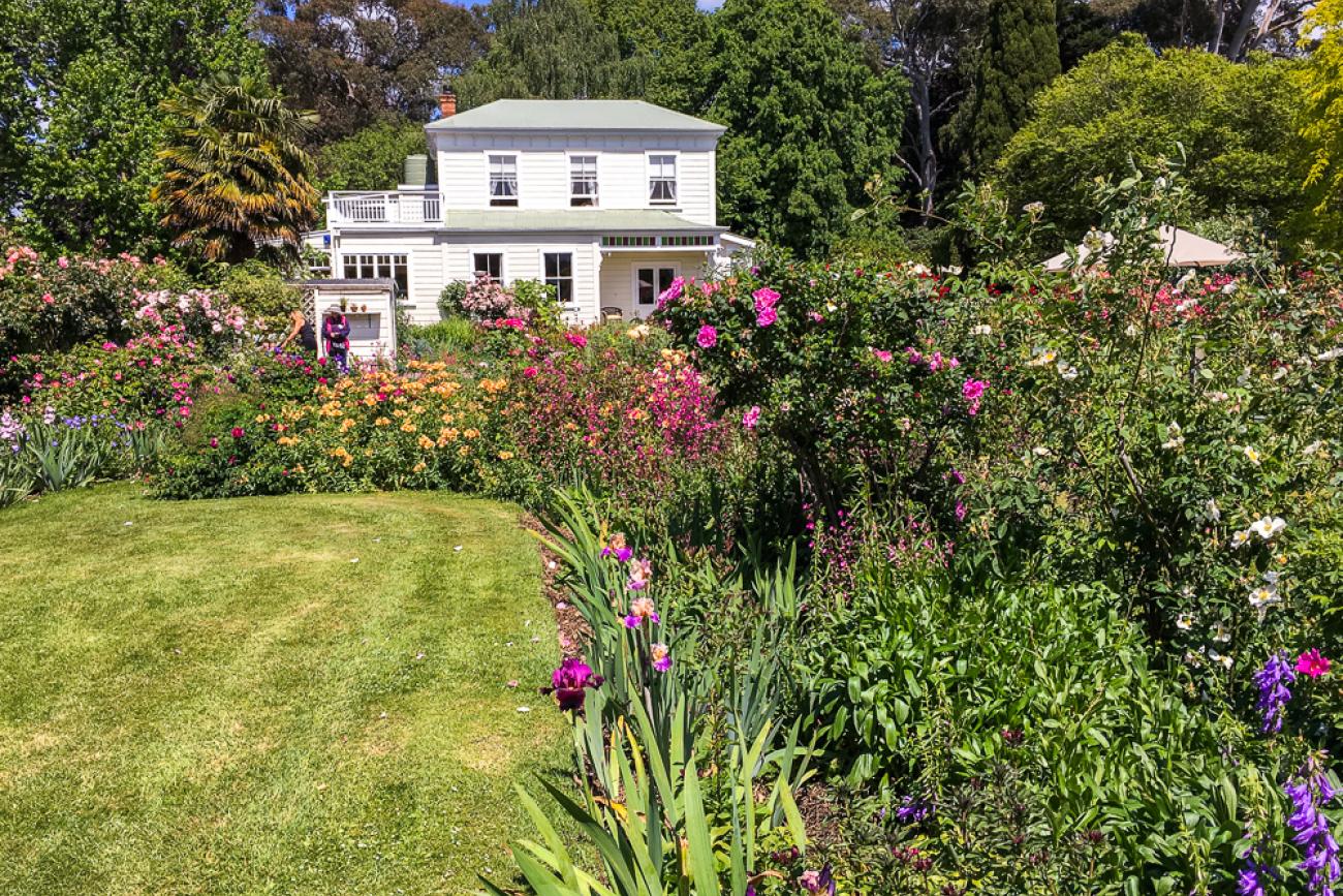 Greenhaugh Garden and homestead