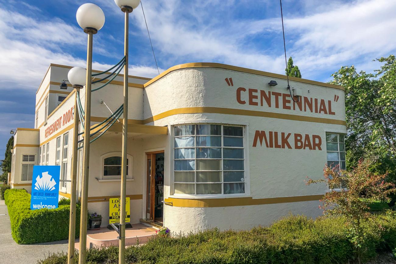 Ranfurly is famous for its Art Deco