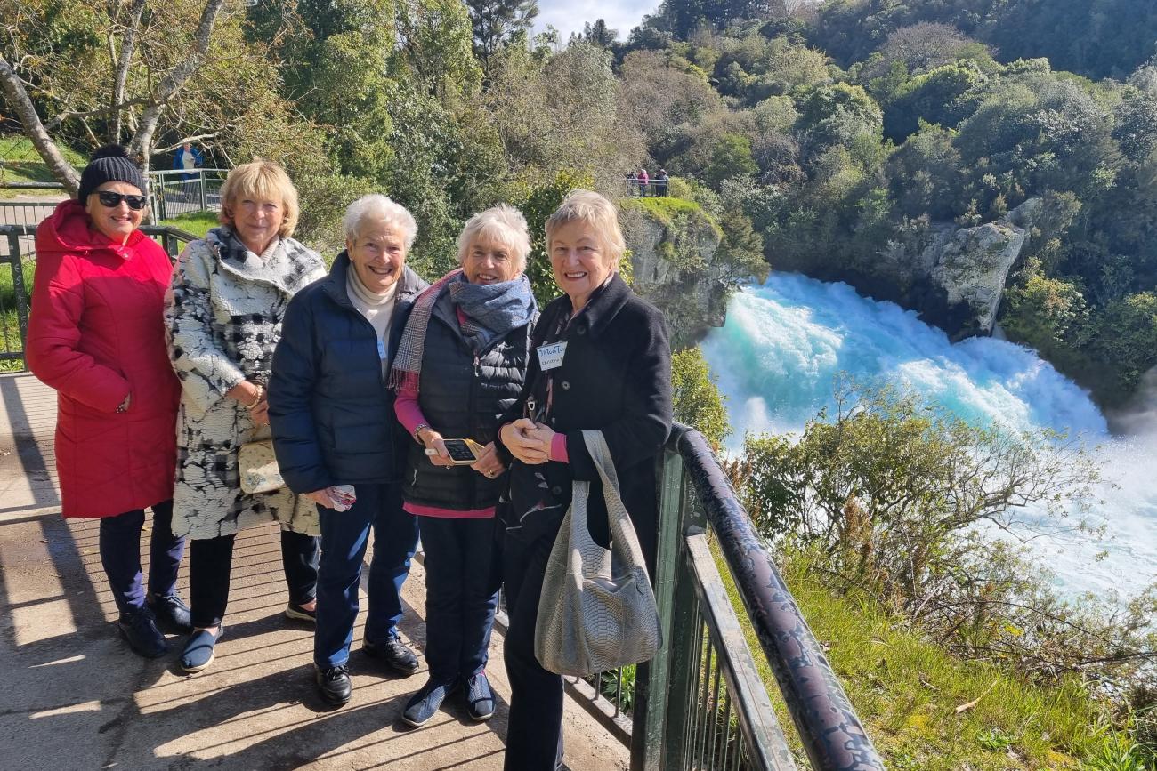 A visit to the beautiful Huka Falls