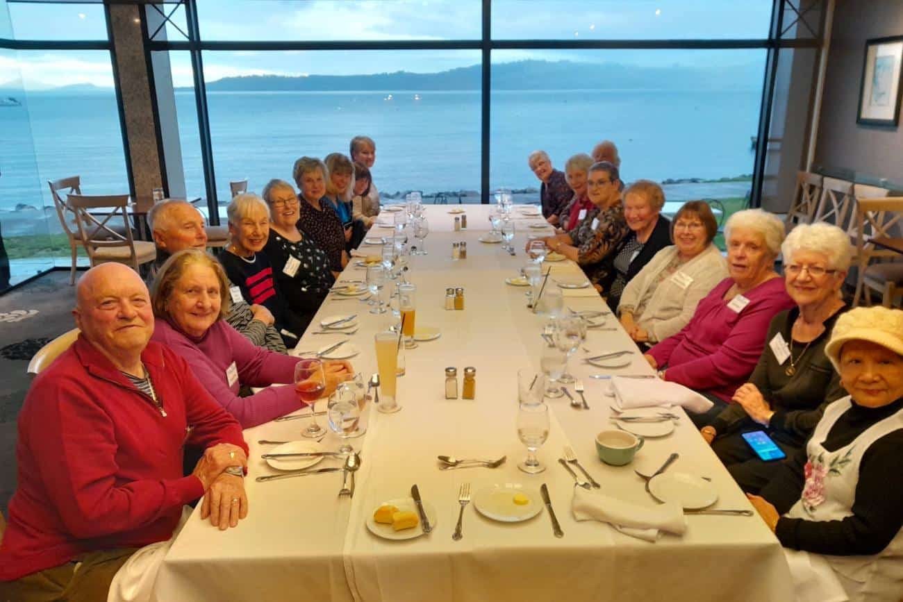 Group dinner at the Millennium Taupo