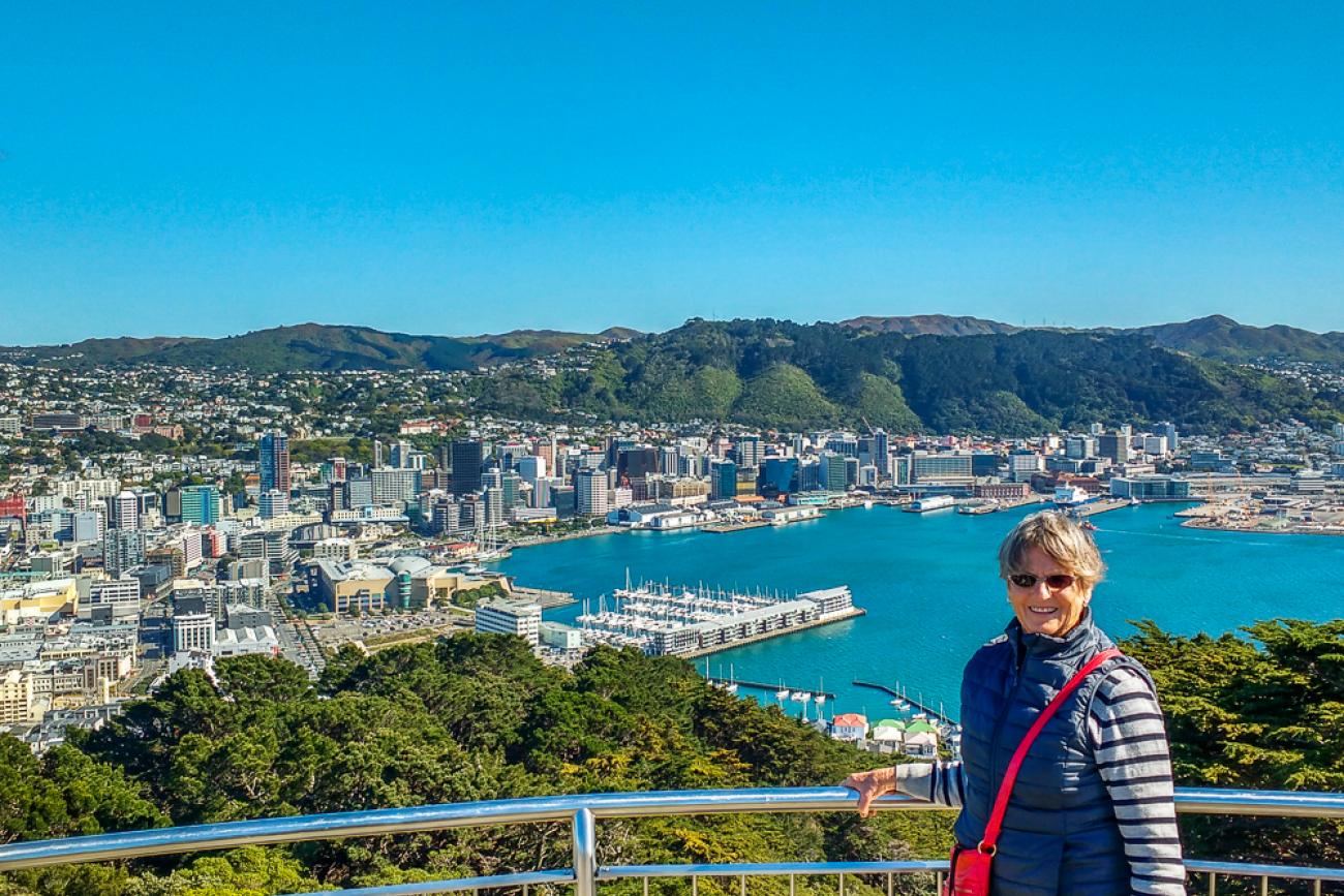 You can't beat Wellington on a good day!