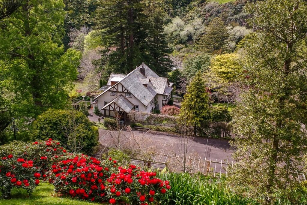 Above Tupare House & Garden,Taranaki