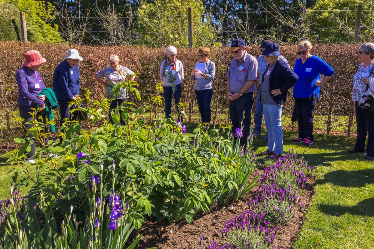 Guided tour at Cairnhill Garden in Stratford