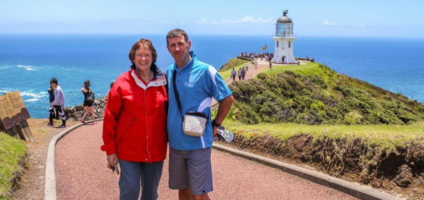 Kiwi Guide Sean at Cape Reinga